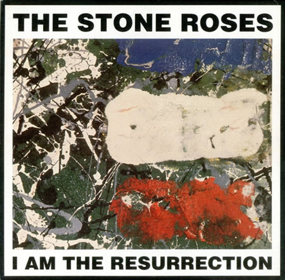 The Stone Roses I Am The Resurrection + Print UK 12" vinyl single (12 inch record / Maxi-single) ORET40