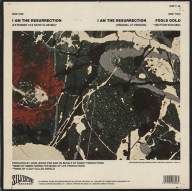 The Stone Roses I Am The Resurrection UK 12