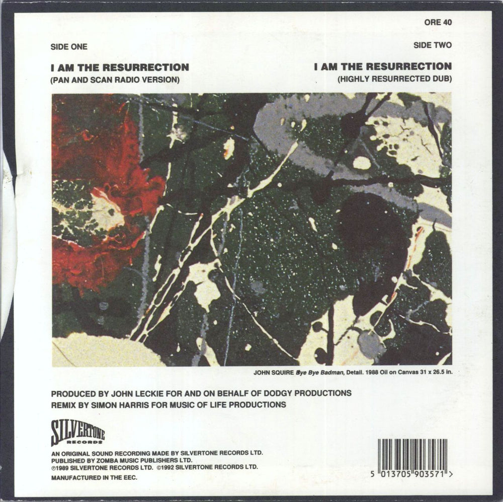 The Stone Roses I Am The Resurrection - VG UK 7" vinyl single (7 inch record / 45) 5013705903571