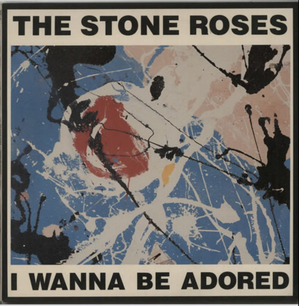 The Stone Roses I Wanna Be Adored UK 12" vinyl single (12 inch record / Maxi-single) ORET31