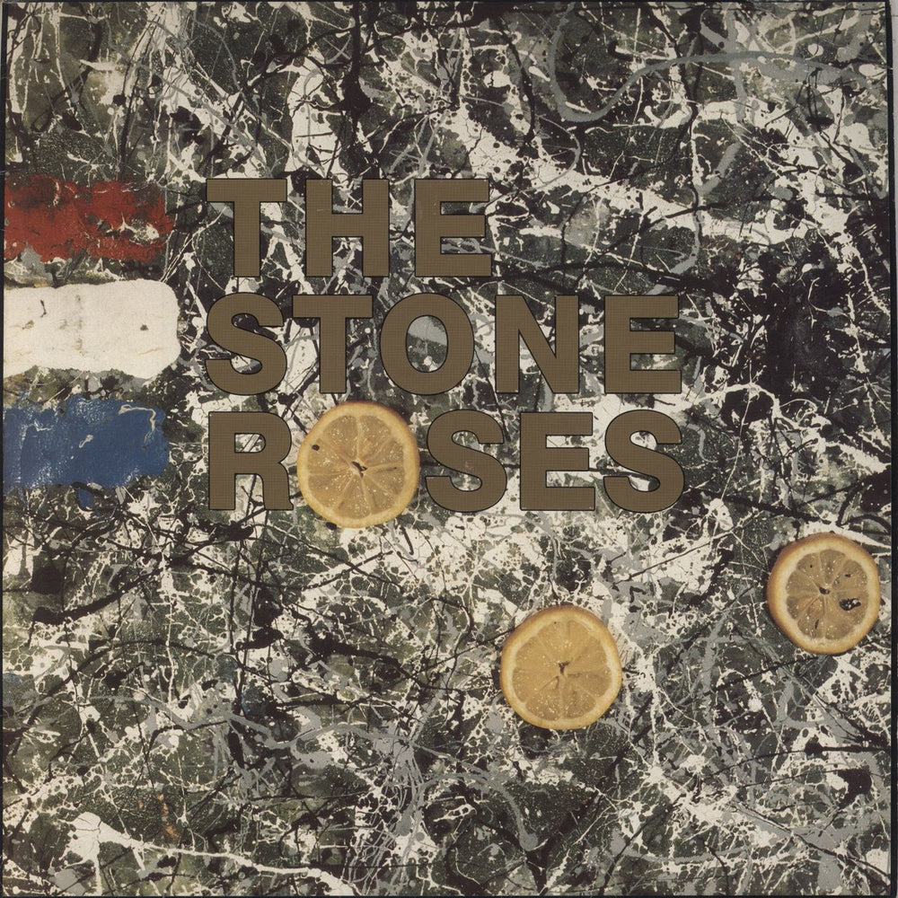 The Stone Roses The Stone Roses - 1st - John Squire print label- VG UK vinyl LP album (LP record) ORELP502