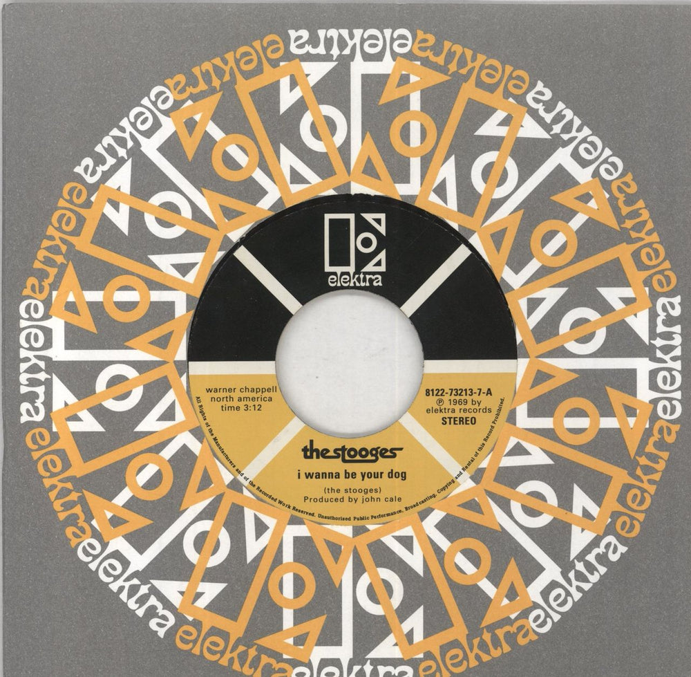 The Stooges I Wanna Be Your Dog UK 7" vinyl single (7 inch record / 45) 8122732137