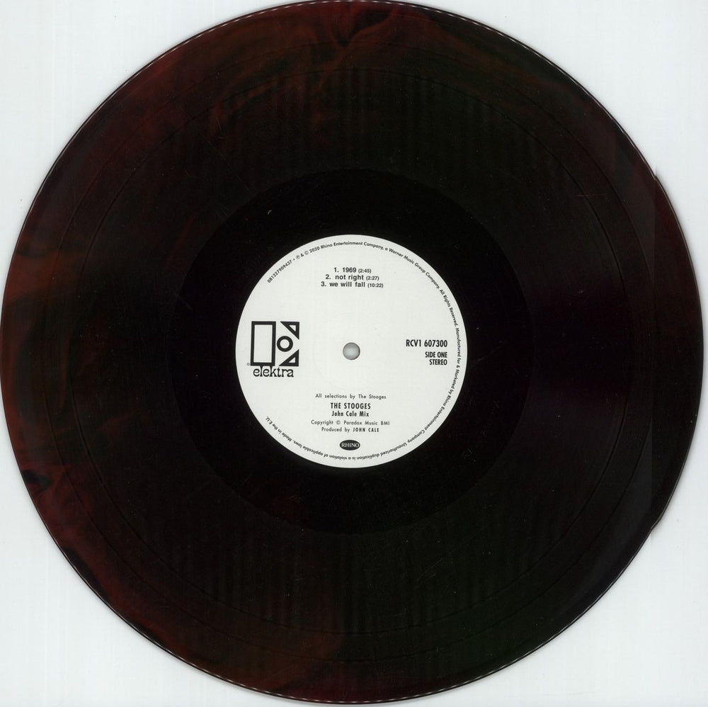 The Stooges The Stooges (John Cale Mix) - 180 Gram - Red & Black Marble Vinyl US vinyl LP album (LP record) TSGLPTH869077