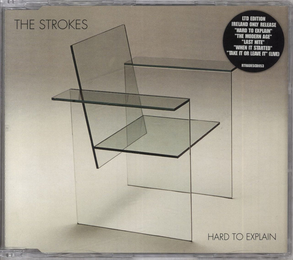 The Strokes Hard To Explain - Irish Issue Irish CD single (CD5 / 5") RTRADESCD053