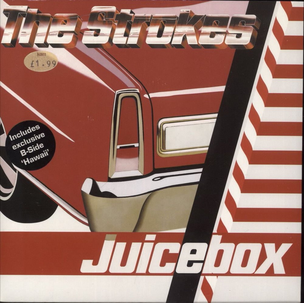 The Strokes Juicebox UK 7" vinyl single (7 inch record / 45) RTRADS282