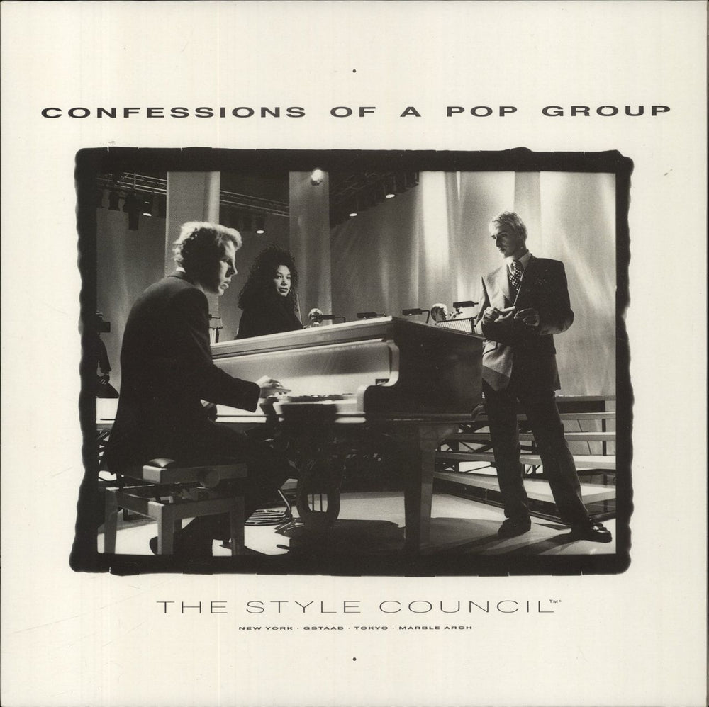 The Style Council Confessions Of A Pop Group - 1st + Insert - EX UK vinyl LP album (LP record) TSCLP5