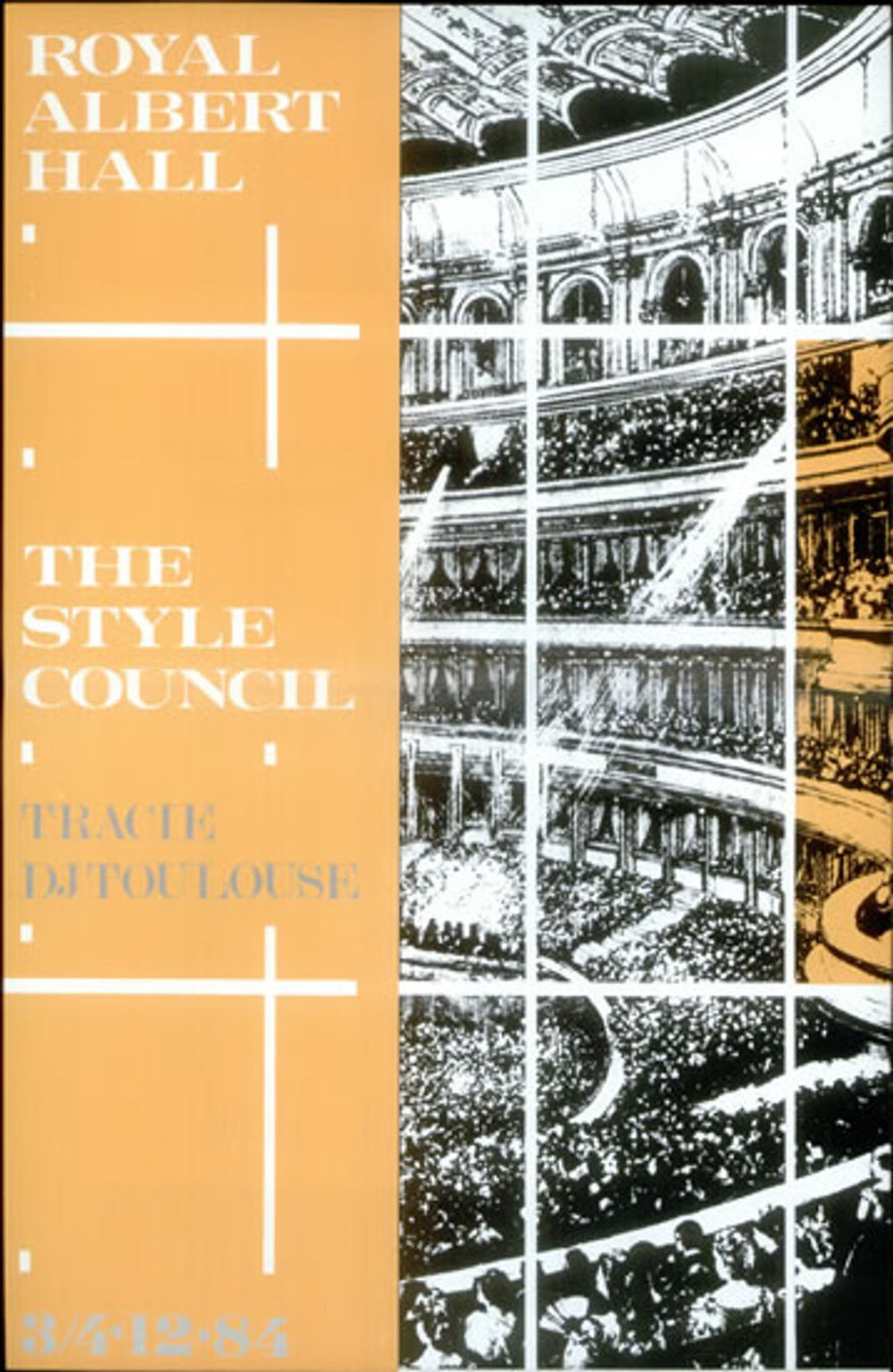 The Style Council Council Meetings Part 2 - Live On Stage + Poster UK tour programme STYTRCO186362