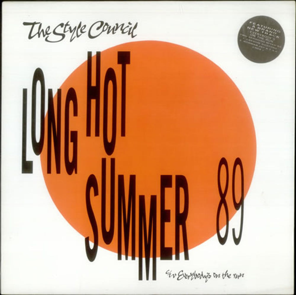 The Style Council Long Hot Summer 89 Mix UK 12" vinyl single (12 inch record / Maxi-single) LHSX1