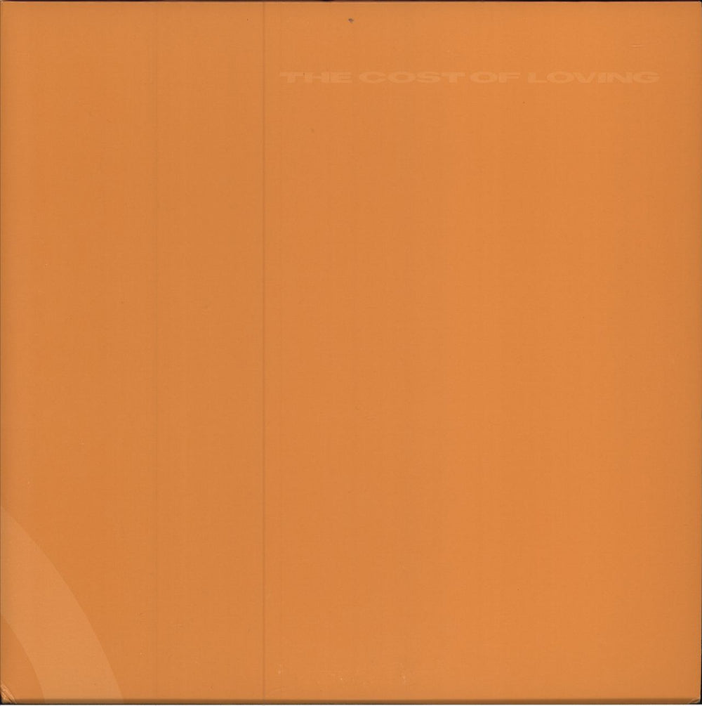 The Style Council The Cost Of Loving - Orange vinyl UK 2-LP vinyl record set (Double LP Album) TSCLP4