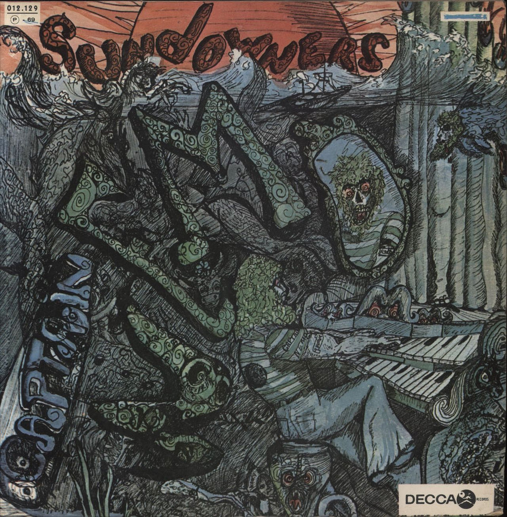 The Sundowners Captain Nemo Brazilian vinyl LP album (LP record) 012.129