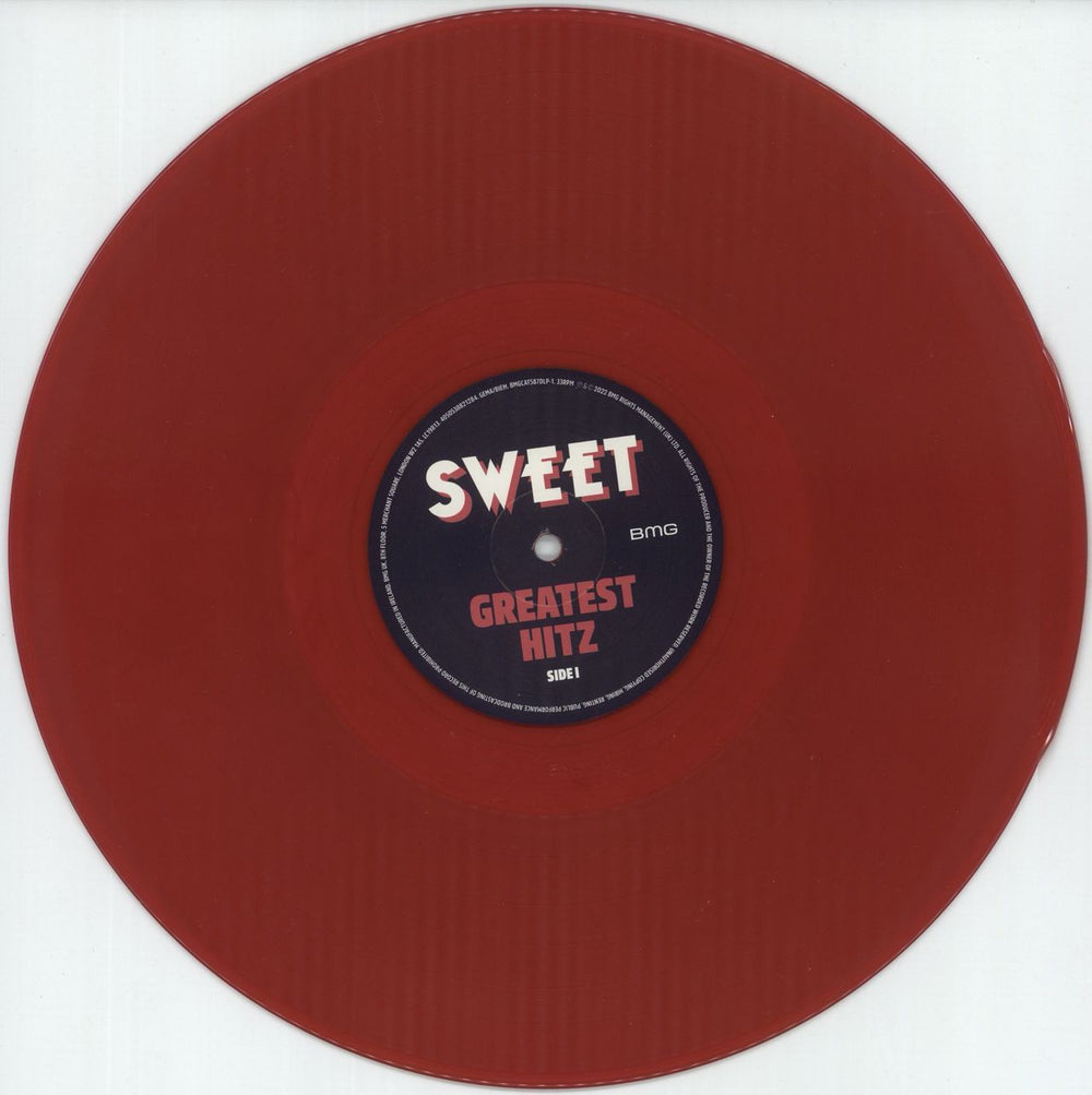 The Sweet Greatest Hitz 1969-1978 - Violet & Pink Vinyl - Shrink UK 2-LP vinyl record set (Double LP Album) SWT2LGR874109