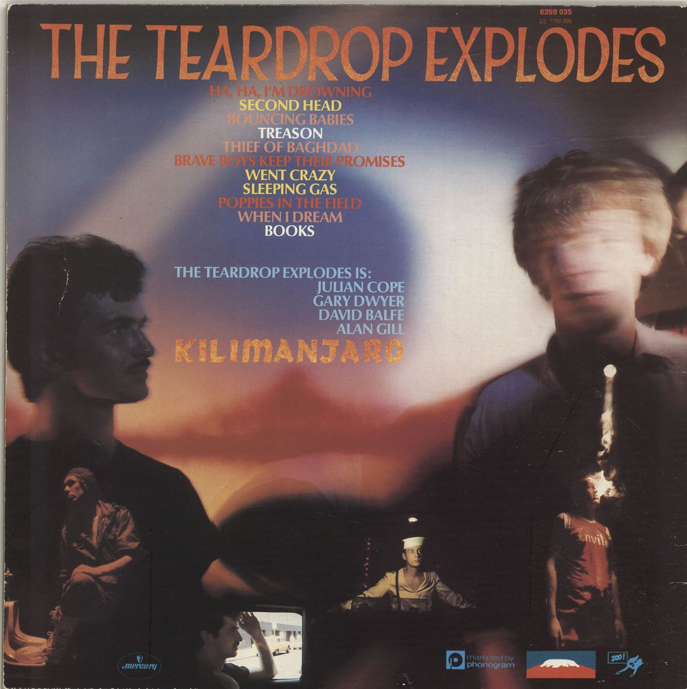 The Teardrop Explodes Kilimanjaro - 1st - EX UK vinyl LP album (LP record)