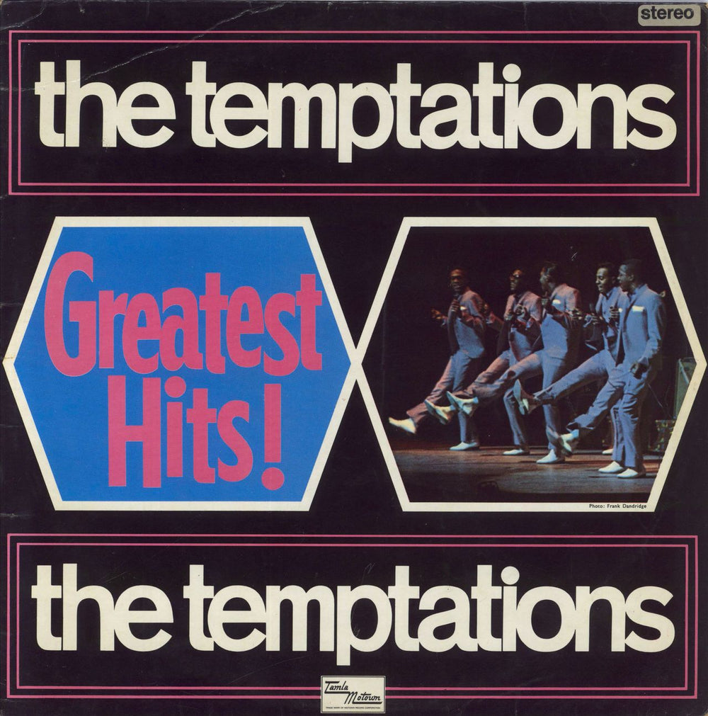 The Temptations Greatest Hits - 1st - EX UK vinyl LP album (LP record) STML11042