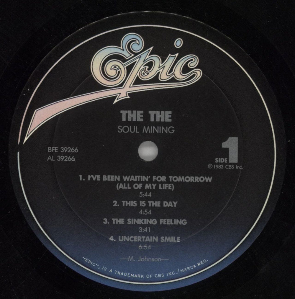 The The Soul Mining - Pitman US Promo vinyl LP album (LP record) THELPSO863664