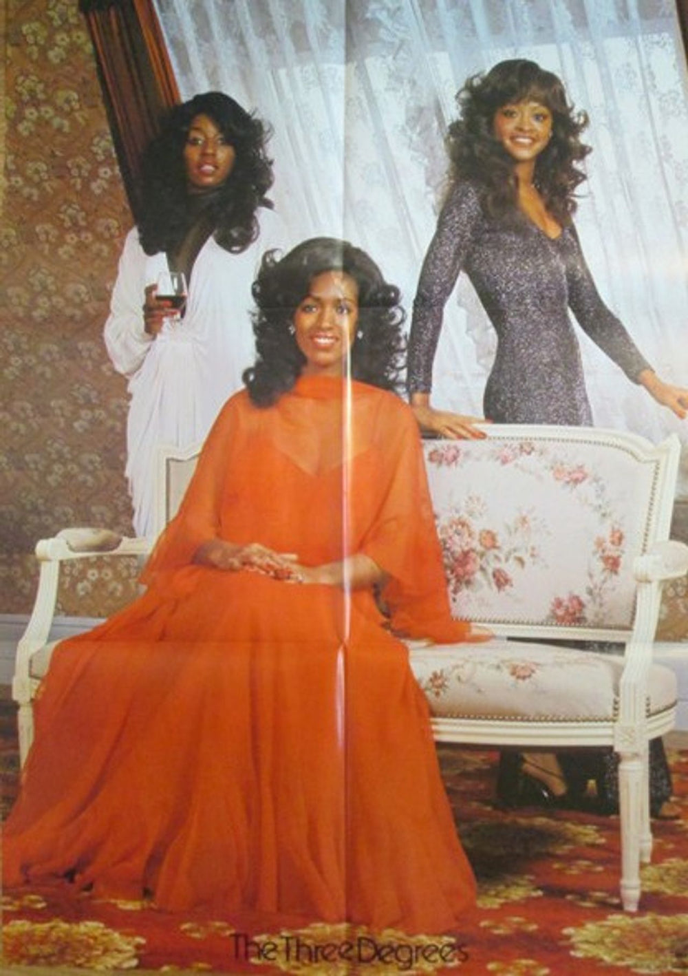 The Three Degrees A Toast Of Love Japanese vinyl LP album (LP record)