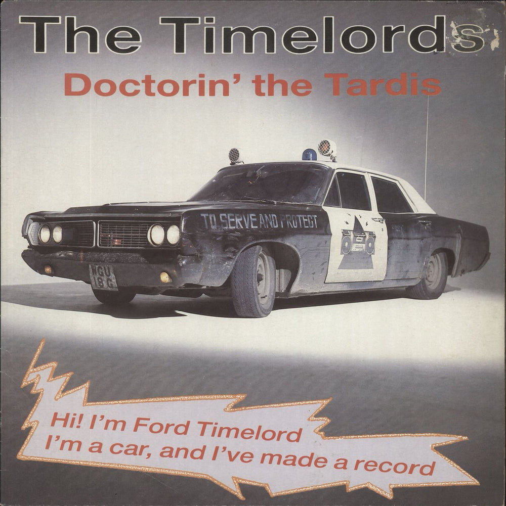 The Timelords Doctorin' The Tardis UK 12" vinyl single (12 inch record / Maxi-single) KLF003T