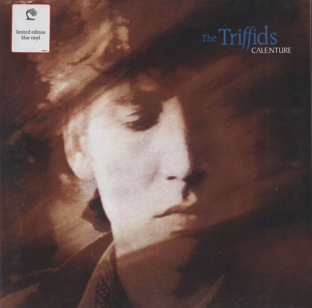 The Triffids (80s) Calenture - Blue Vinyl UK vinyl LP album (LP record) TRIFFLP5