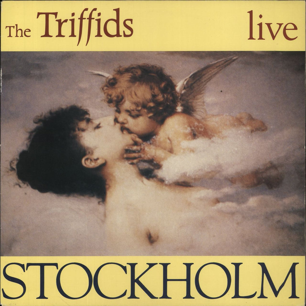 The Triffids (80s) Stockholm - Live Swedish vinyl LP album (LP record) MNWX9