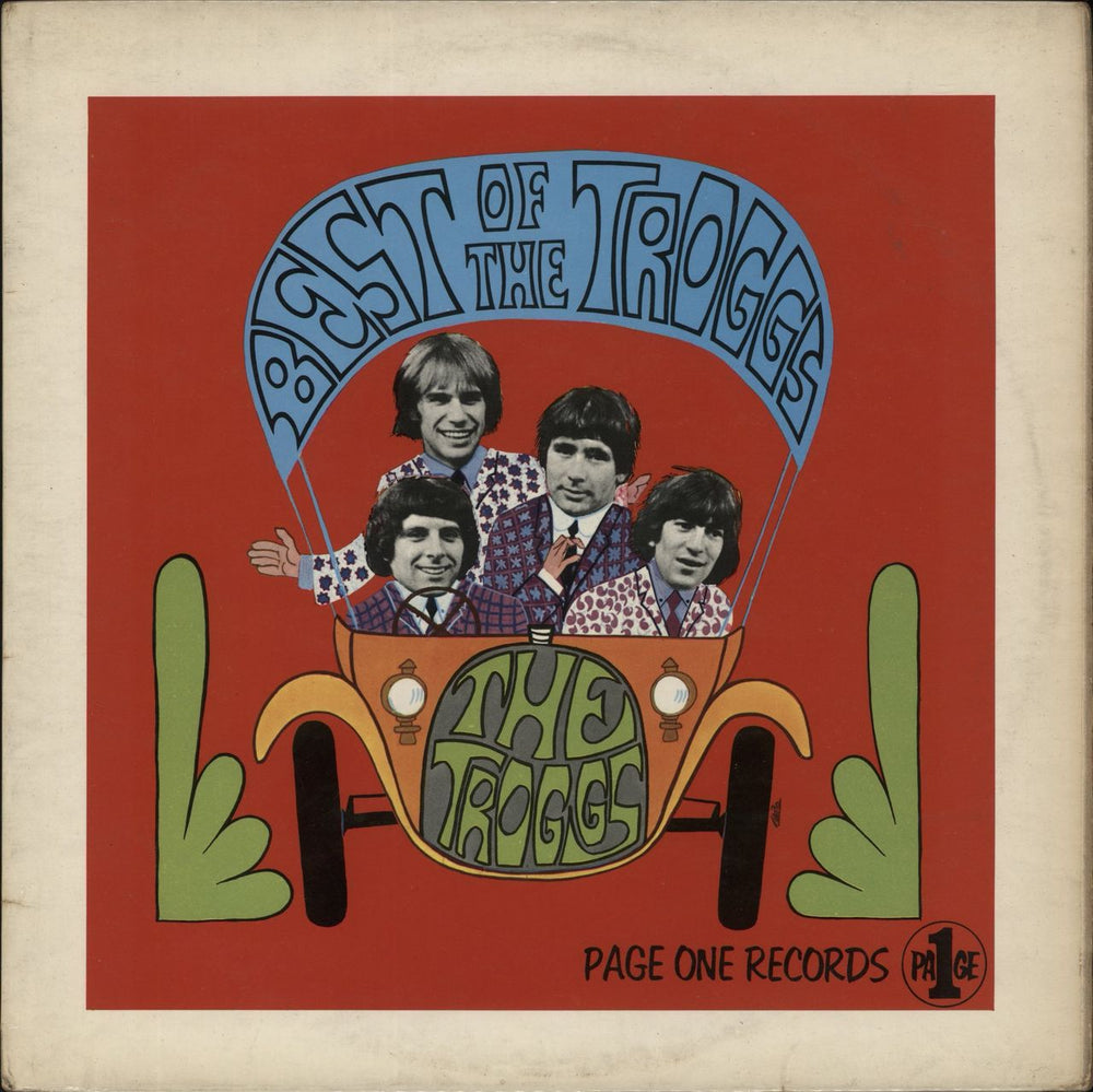 The Troggs Best Of The Troggs - 1st - VG UK vinyl LP album (LP record) FOR001
