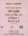 The Tubes On Tour + Ticket Stub UK tour programme