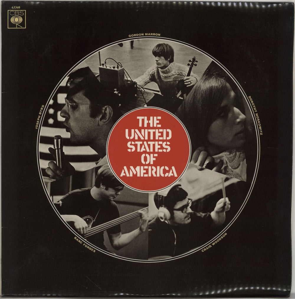 The United States Of America The United States Of America - 1st UK vinyl LP album (LP record) 63340