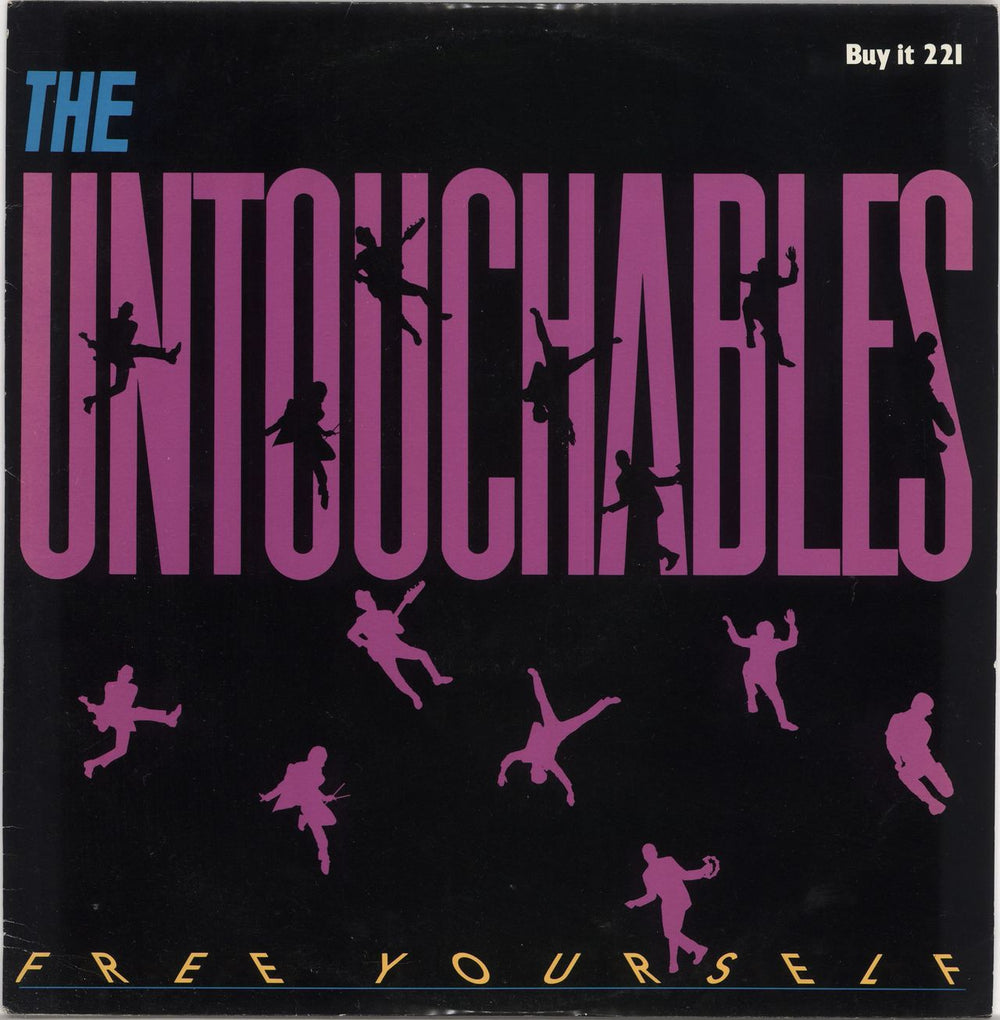 The Untouchables Free Yourself UK 12" vinyl single (12 inch record / Maxi-single) BUYIT221