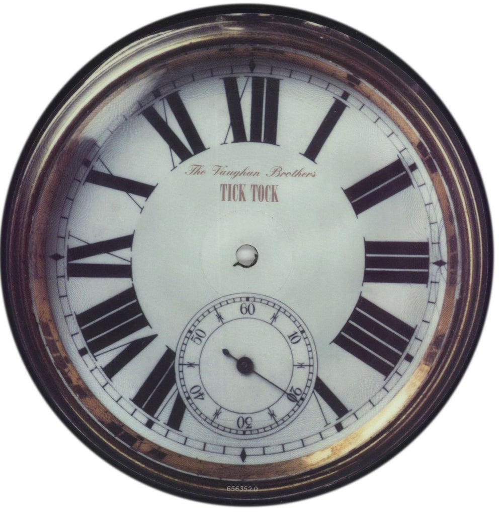 The Vaughan Brothers Tick Tock Austrian 7" vinyl picture disc (7 inch picture disc single) 6563520