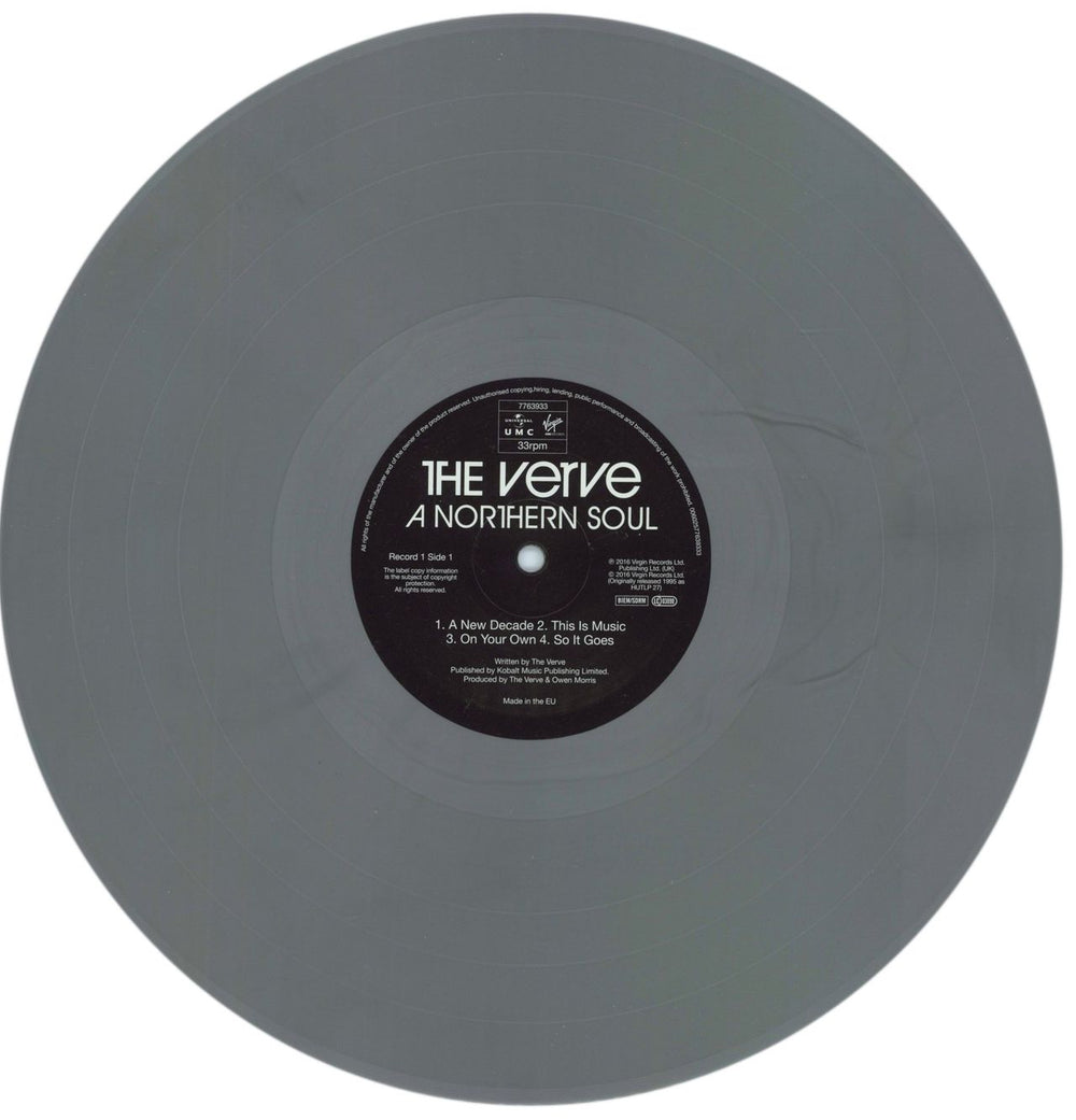 The Verve A Northern Soul - 180gm Silver Vinyl UK 2-LP vinyl record set (Double LP Album) VVE2LAN874682