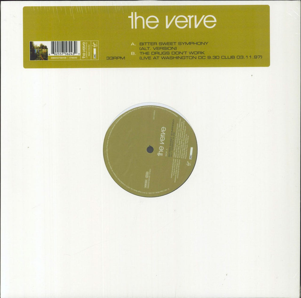 The Verve Bitter Sweet Symphony UK 12" vinyl single (12 inch record / Maxi-single) 5756243