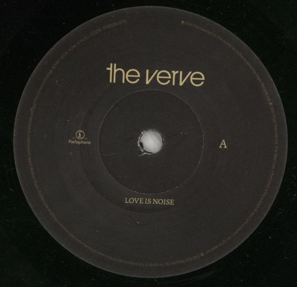 The Verve Love Is Noise UK 7" vinyl single (7 inch record / 45) VVE07LO441475