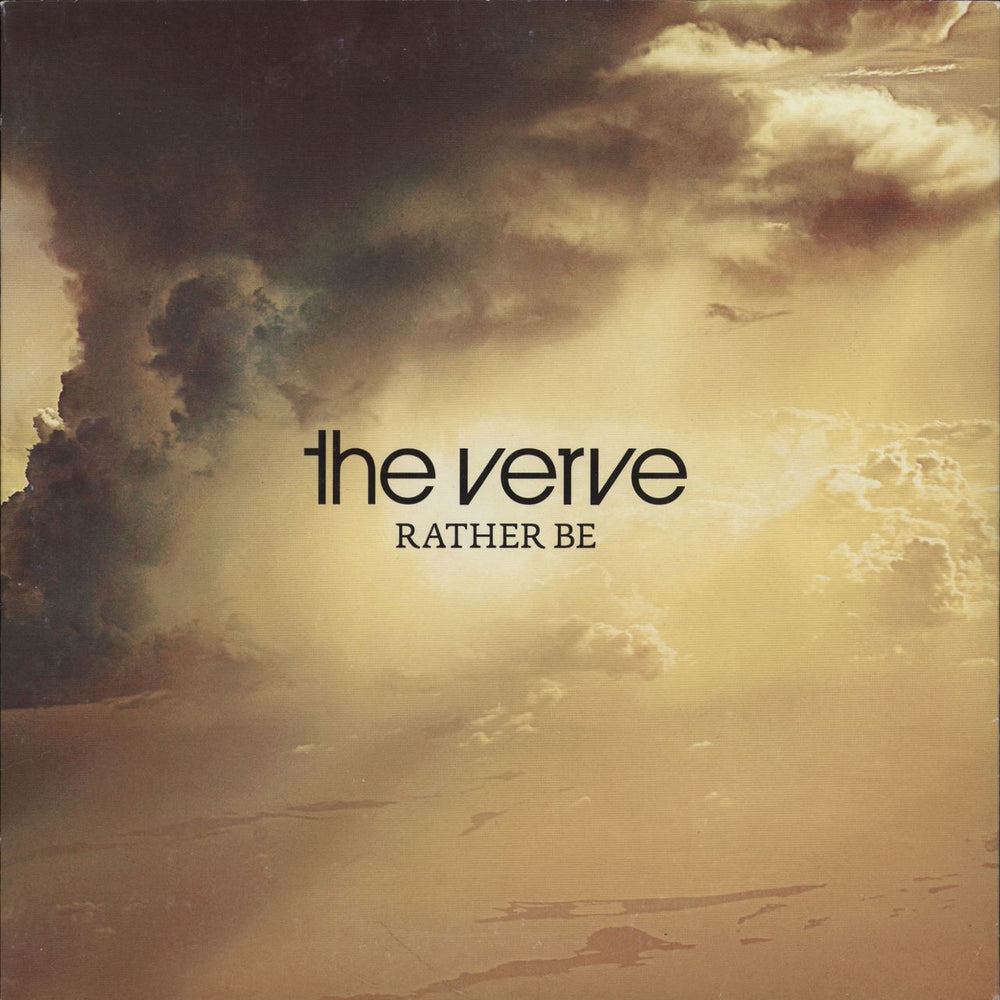 The Verve Rather Be - 1/2 - Clear Vinyl UK 7" vinyl single (7 inch record / 45) R6762