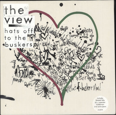 The View Hats Off To The Buskers UK vinyl LP album (LP record) OLIVE018