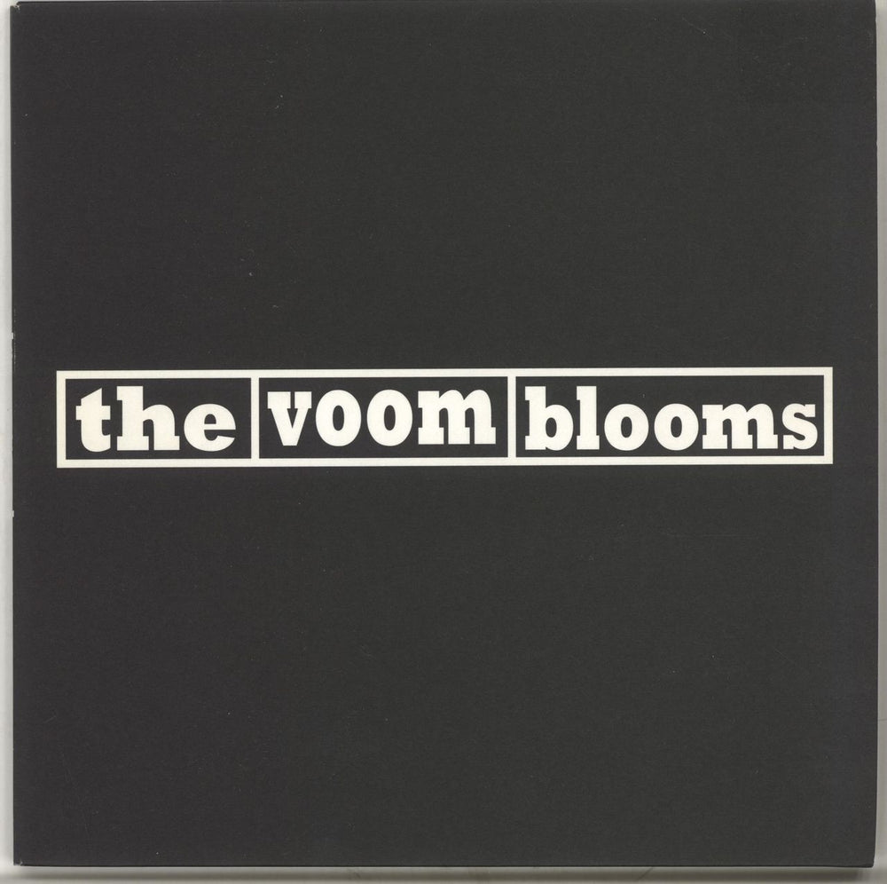 The Voom Blooms Politics & Cigarettes - Autographed + Numbered UK 7" vinyl single (7 inch record / 45) VB01