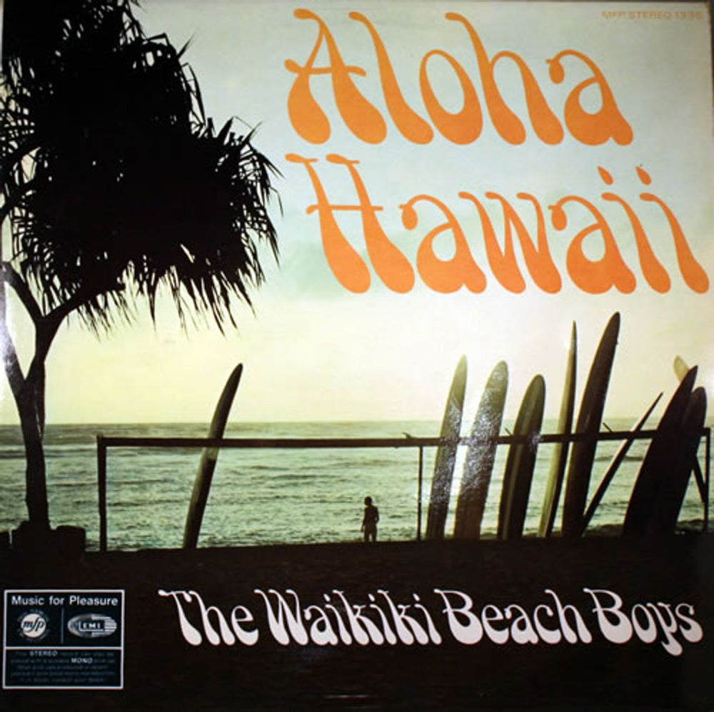 The Waikiki Beach Boys Aloha Hawaii UK vinyl LP album (LP record) MFP1336