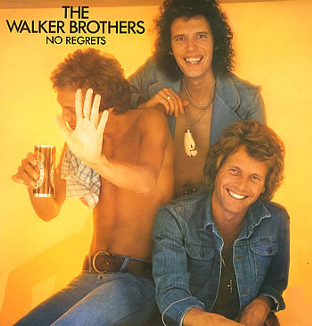 The Walker Brothers No Regrets UK vinyl LP album (LP record) GTLP007