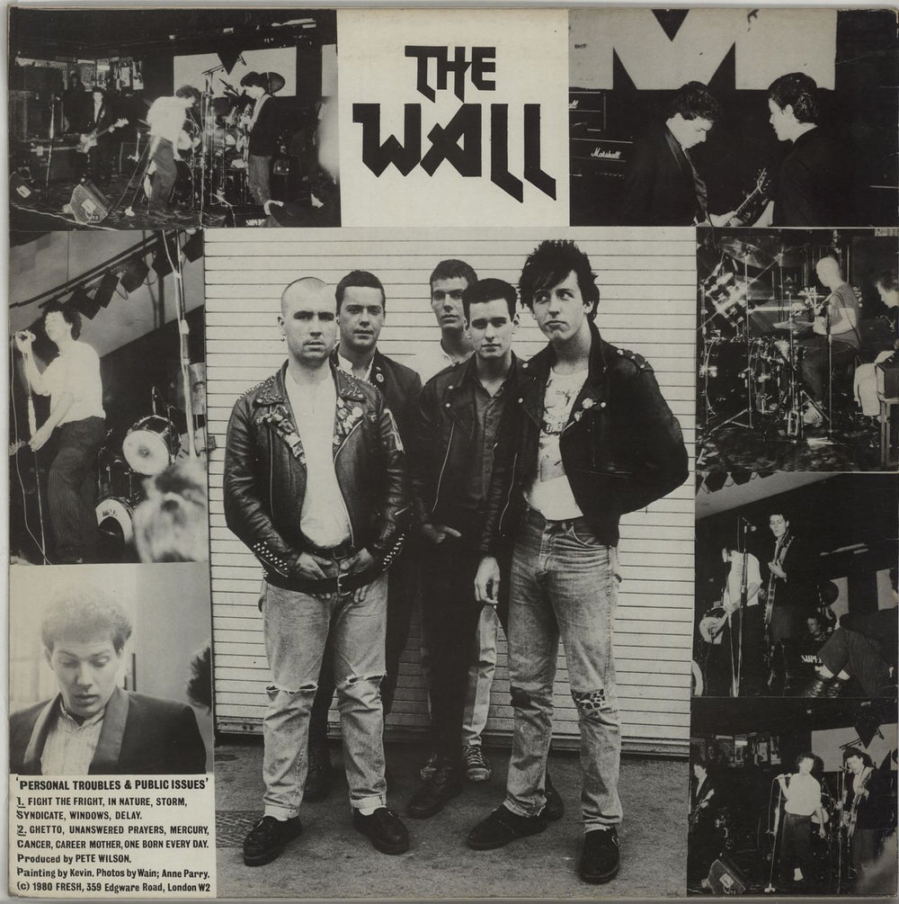 The Wall Personal Troubles & Public Issues UK vinyl LP album (LP record)