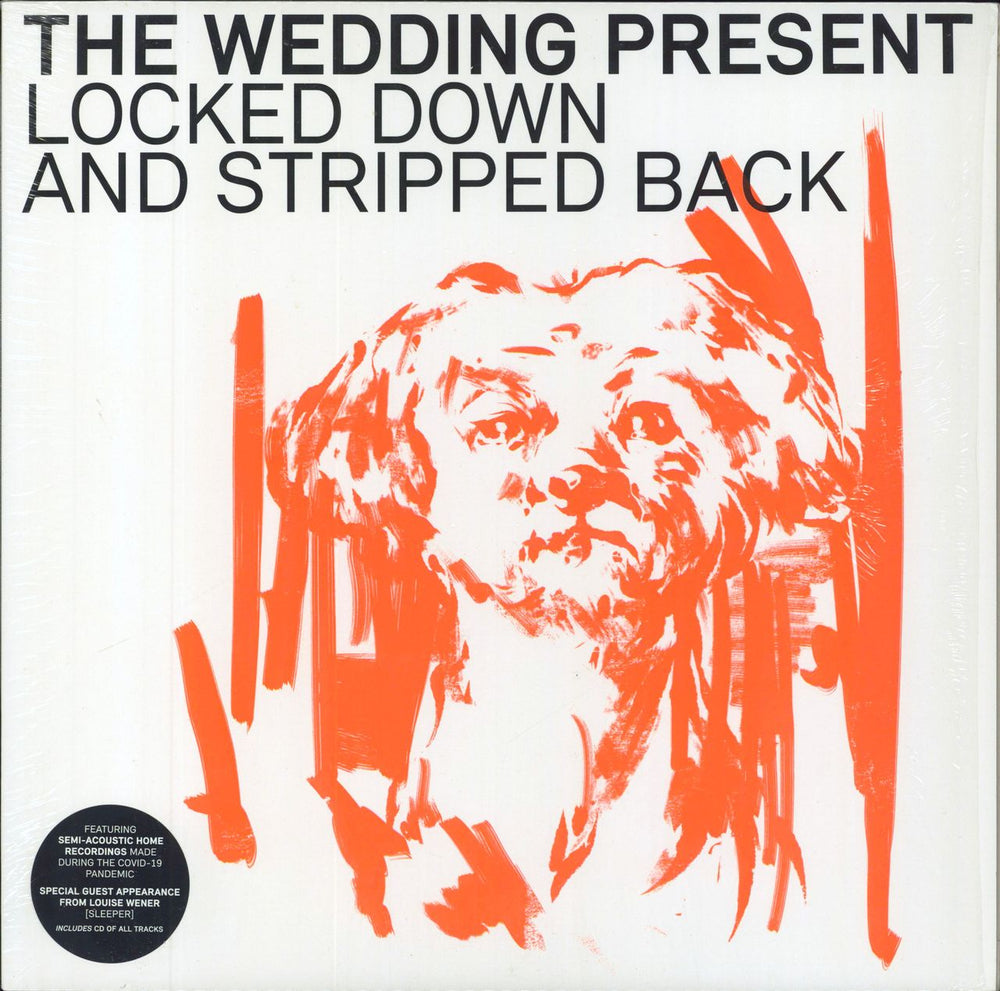 The Wedding Present Locked Down And Stripped Back + Shrink UK vinyl LP album (LP record) TONE088