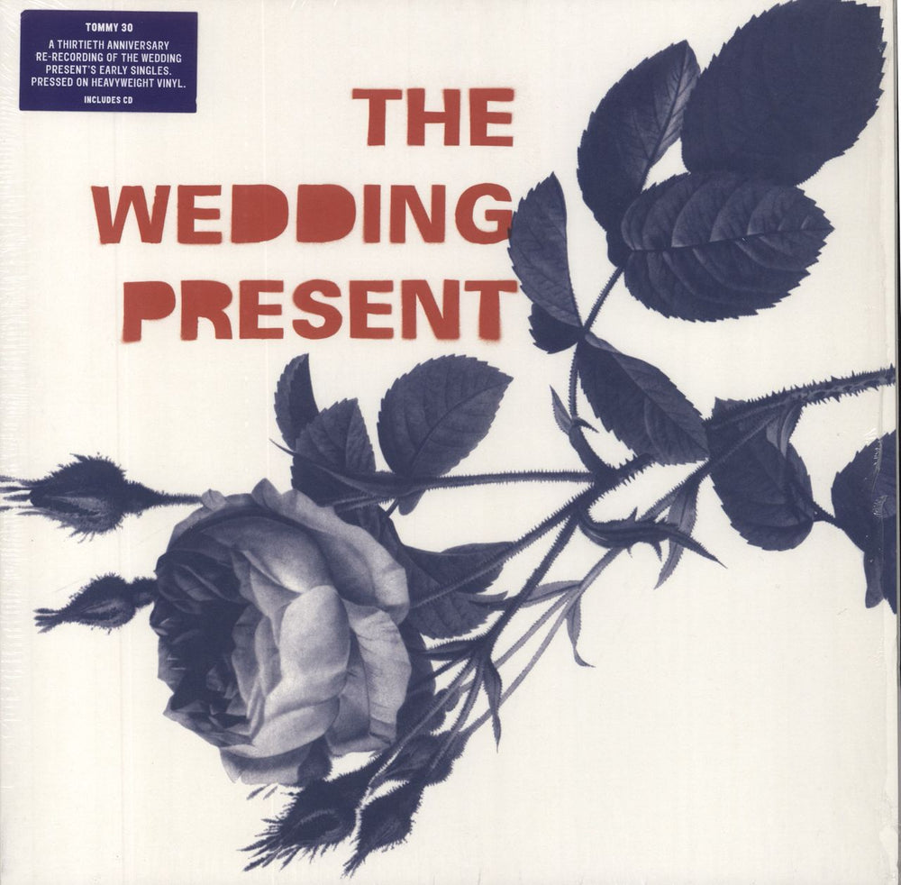 The Wedding Present Tommy 30 + Bonus CD + Shrink UK vinyl LP album (LP record) TONE082B