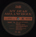The Weeknd My Dear Melancholy, - RSD 2020 UK 12" vinyl single (12 inch record / Maxi-single) YRS12MY871223