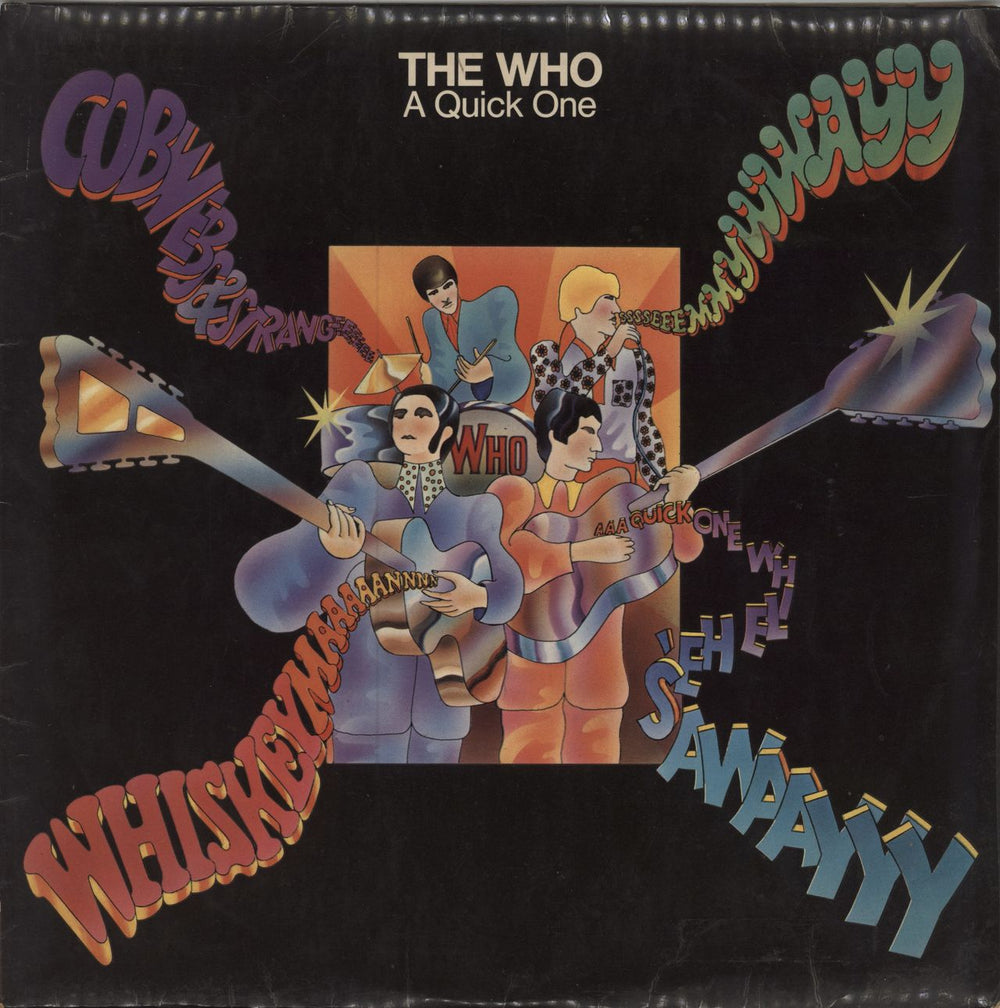 The Who A Quick One - VG UK vinyl LP album (LP record) 593002