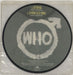 The Who Athena UK 7" vinyl picture disc (7 inch picture disc single)