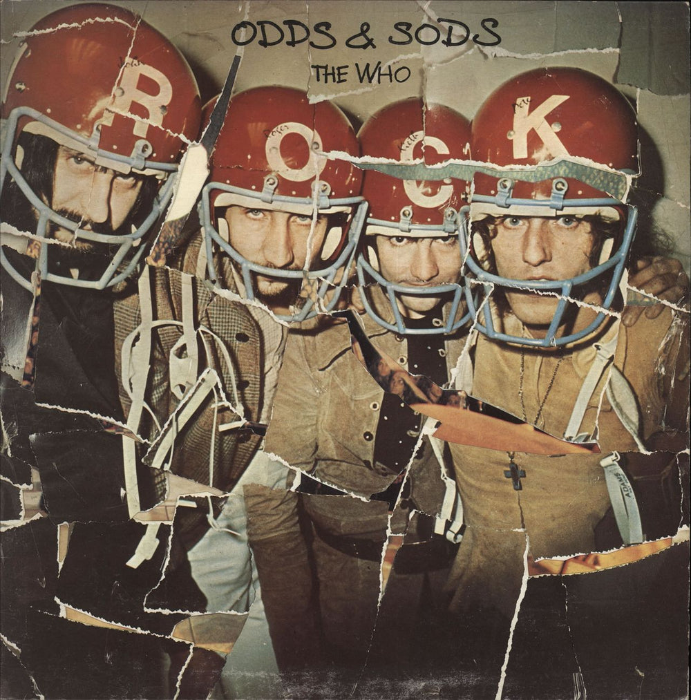 The Who Odds & Sods - 1st + Poster - EX UK vinyl LP album (LP record) 2406116