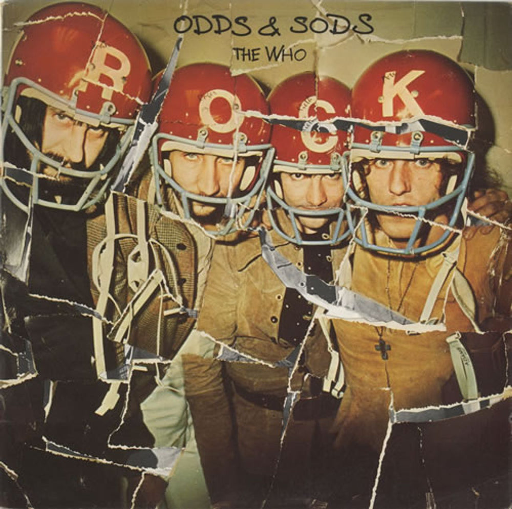 The Who Odds & Sods + Poster UK vinyl LP album (LP record) ACB254