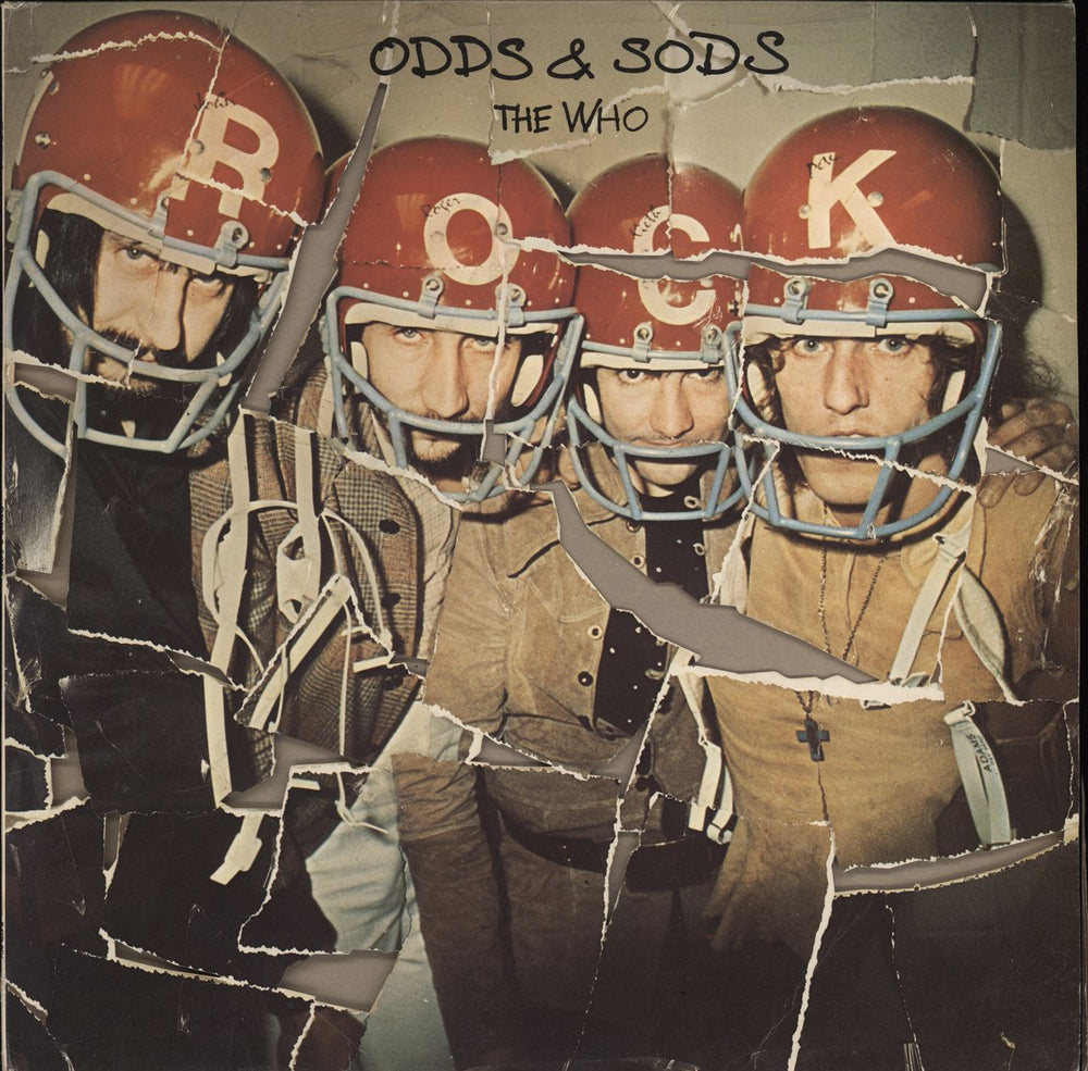 The Who Odds & Sods - VG UK vinyl LP album (LP record) ACB254