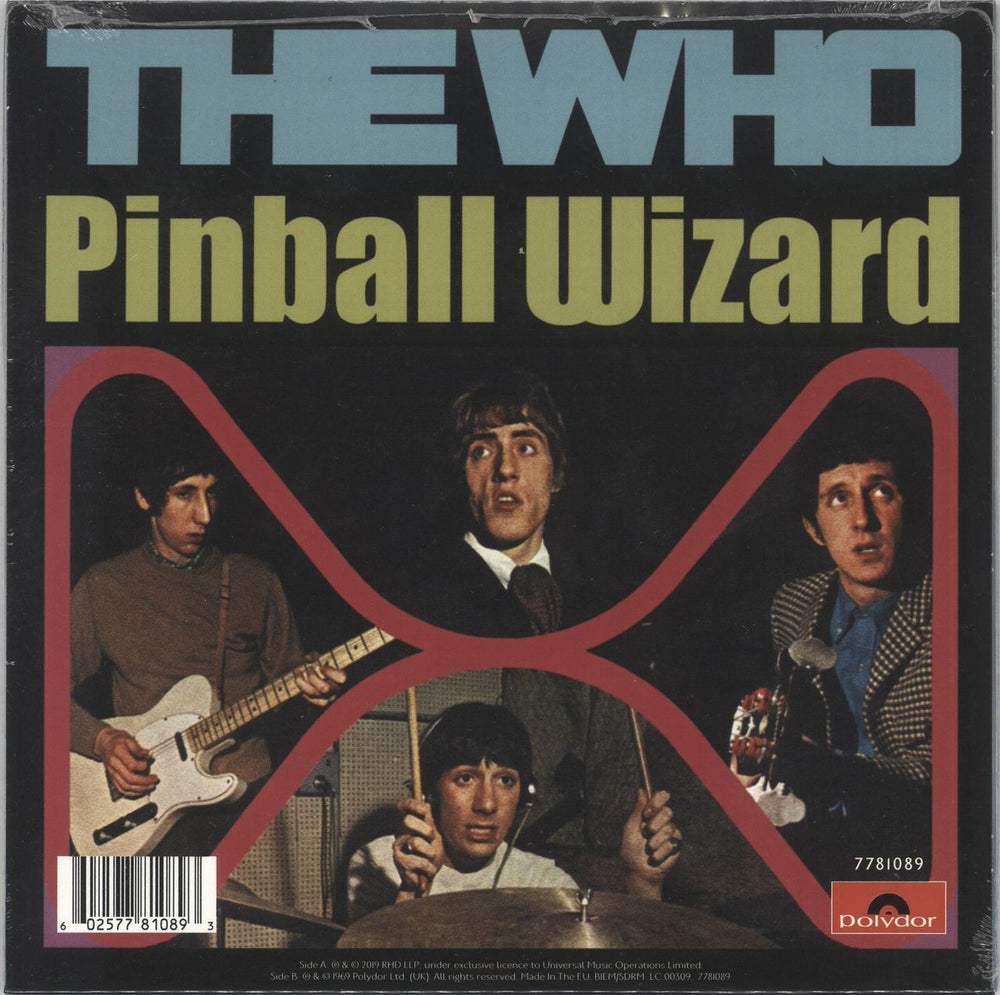 The Who Pinball Wizard - Blue Vinyl - Sealed UK 7" vinyl single (7 inch record / 45) 602577810893