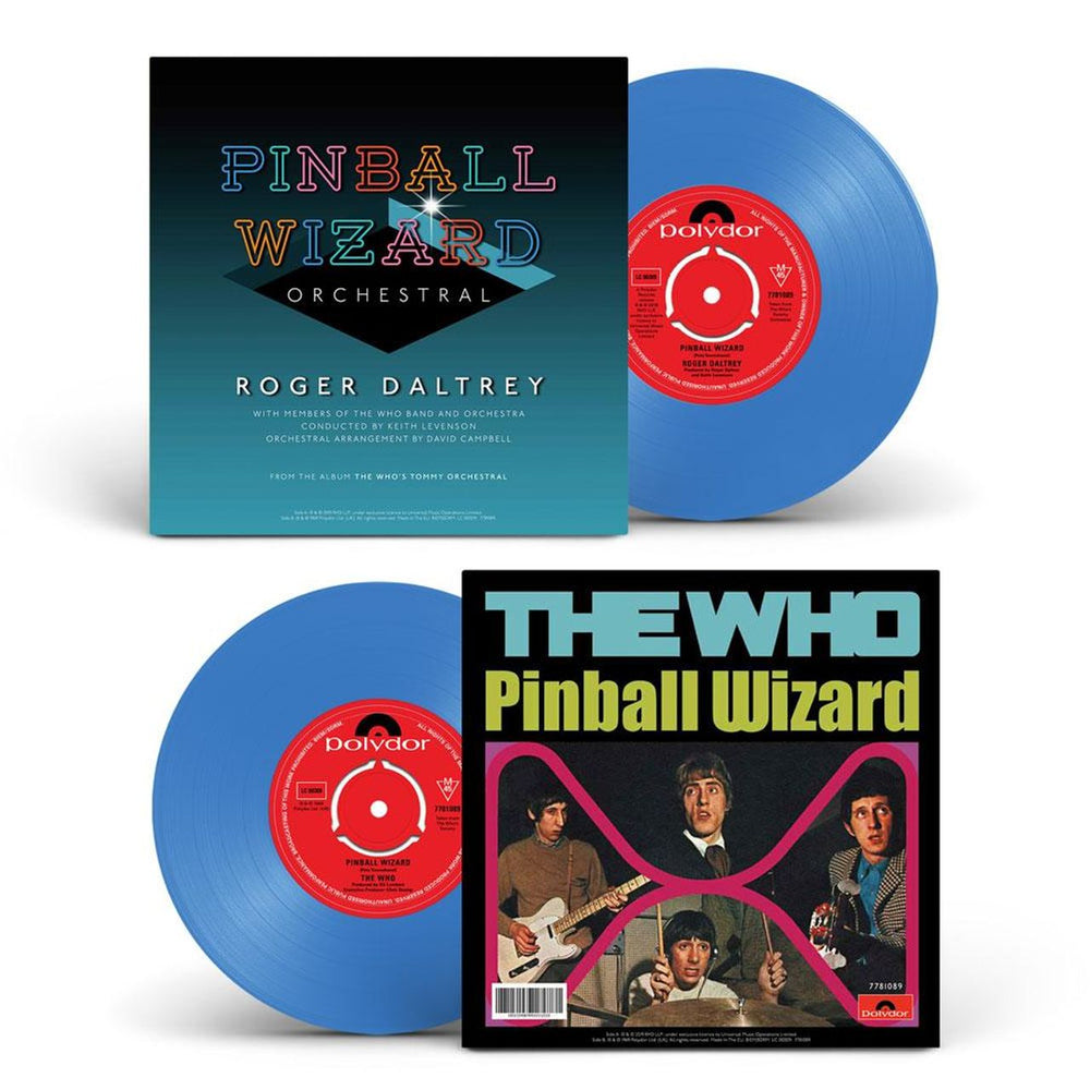 The Who Pinball Wizard - Blue Vinyl - Sealed UK 7" vinyl single (7 inch record / 45) 7781089