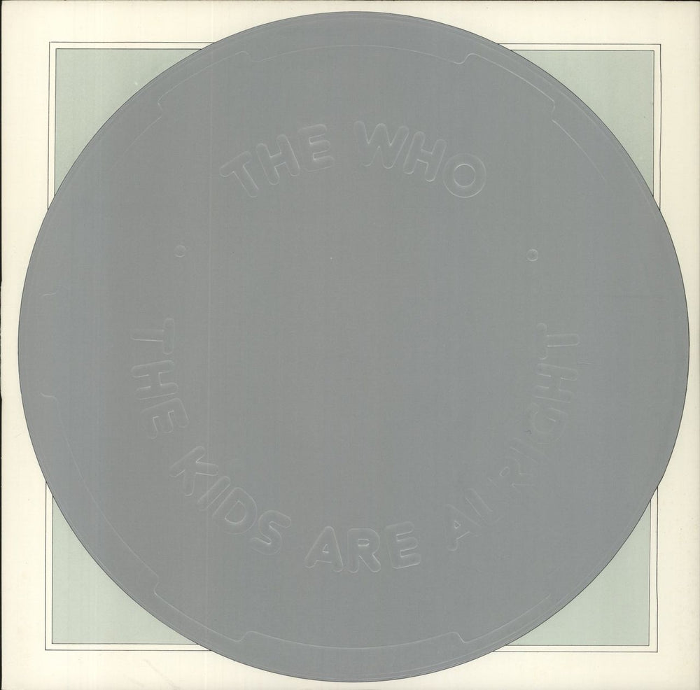 The Who The Kids Are Alright - Complete UK 2-LP vinyl record set (Double LP Album)