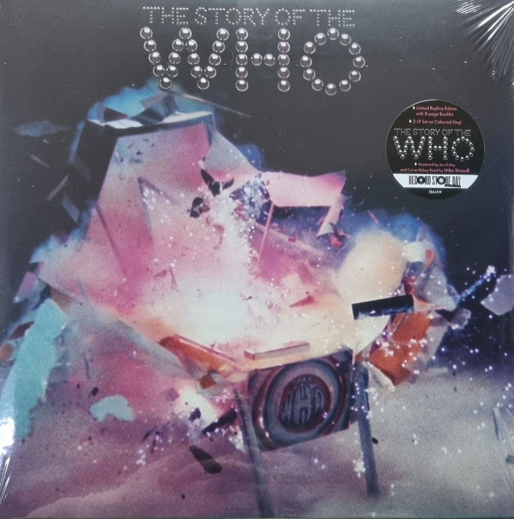 The Who The Story Of The Who - Pink & Green Vinyl - RSD 2024 - Sealed UK 2-LP vinyl record set (Double LP Album) 5864519