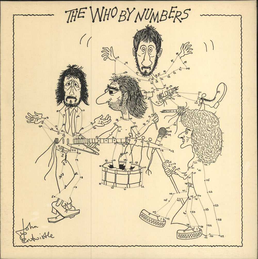 The Who The Who By Numbers - 1st - WOC UK vinyl LP album (LP record) 2490129