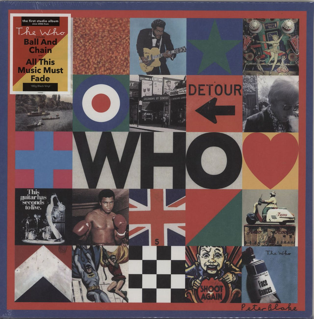 The Who WHO - 180gm - Sealed UK vinyl LP album (LP record) 7747053